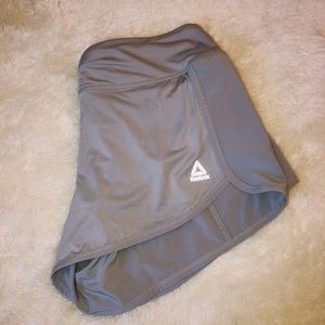 Grey athletic shorts